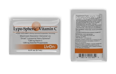 Foto 2 | Suplemento De Vitamina C Lipoesférica De Livon Laboratories, 30 X 30 Ml - Venta Internacional.
