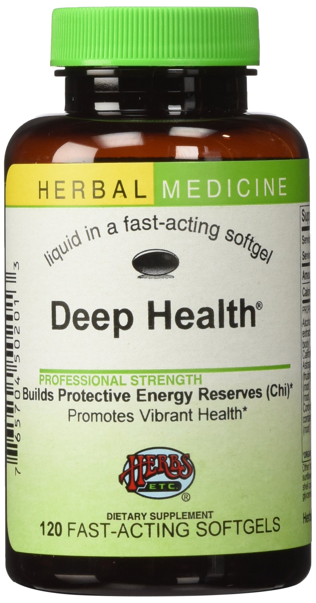 Foto 2 pulgar | Hierbas Suplementarias, Etc. Deep Health Con Hongos Reishi, 120 Cápsulas Blandas - Venta Internacional.