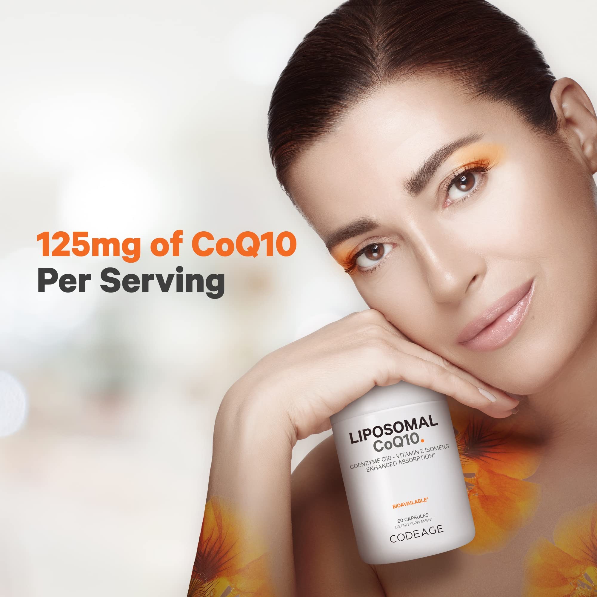Foto 5 pulgar | Suplemento Codeage Liposomal Coq10 125 Mg Con Vitamina E 60 Cápsulas - Venta Internacional.
