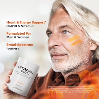 Foto 5 | Suplemento Codeage Liposomal Coq10 125 Mg Con Vitamina E 60 Cápsulas - Venta Internacional.