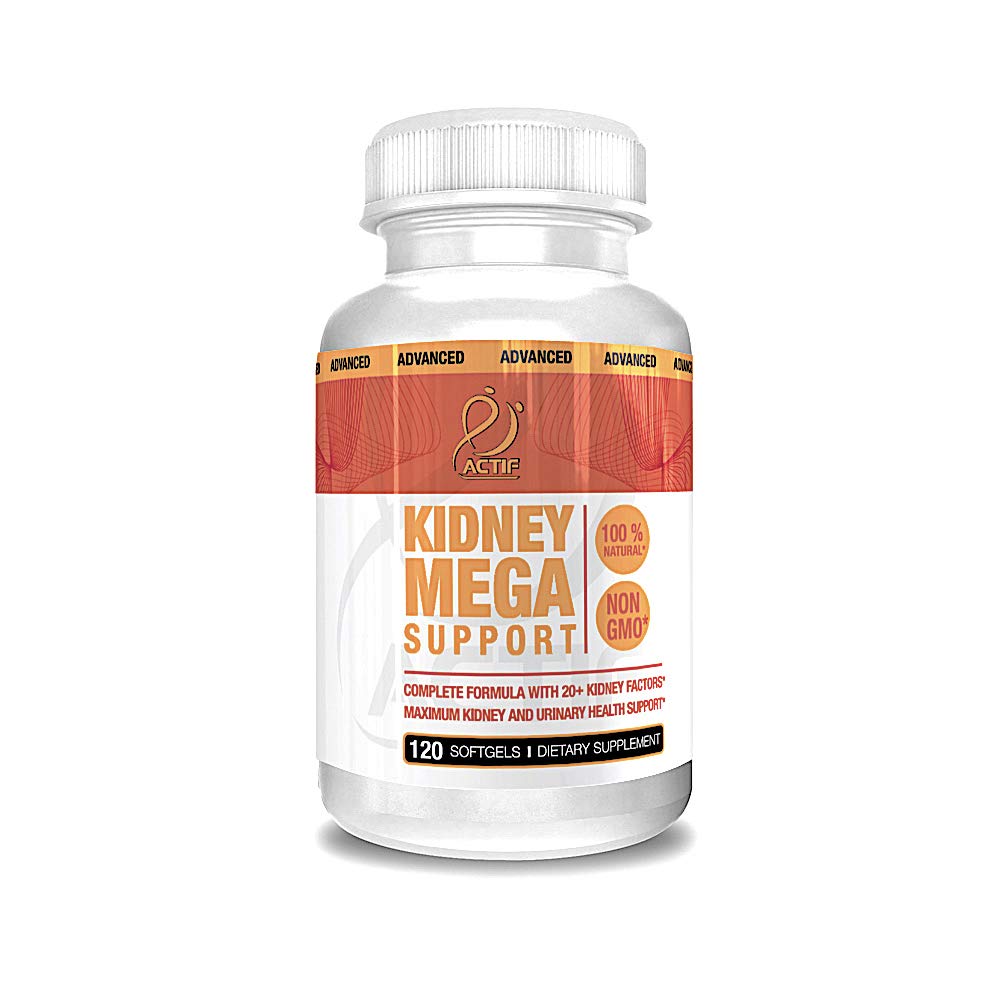 Foto 1 | Suplemento Actif Kidney Mega Support 120 Cápsulas - Venta Internacional.