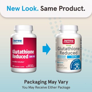 Foto 2 | Suplemento Jarrow Formulas Con Contenido Reducido De Glutatión, 500 Mg, 60 Cápsulas - Venta Internacional.