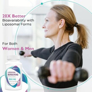 Foto 4 | Suplemento de Berberina Liposomal Konefancy 1500 Mg 120 Cápsulas Blandas - Venta Internacional