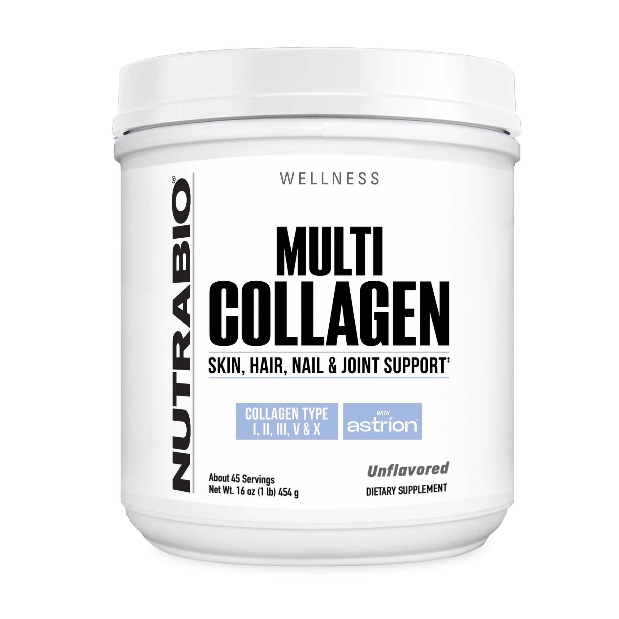Foto 2 pulgar | Colágeno en Polvo Nutrabio Multihidrolized 45 Porciones - Venta Internacional