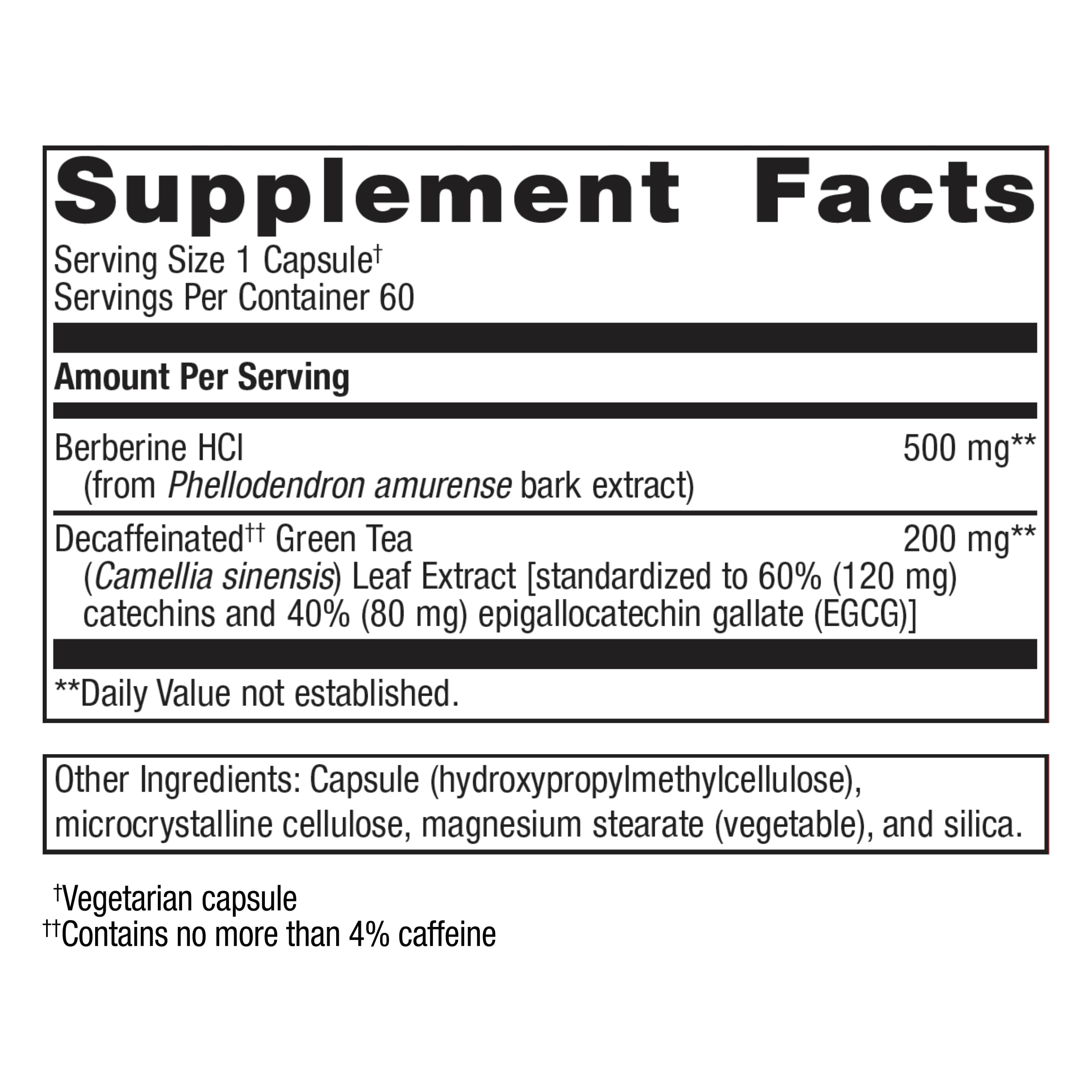 Foto 3 pulgar | Suplemento Metagenics Berberine Gt 500 Mg Heart Health 60 Cápsulas - Venta Internacional.