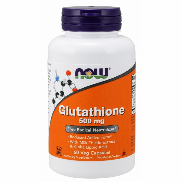 Foto 2 pulgar | Suplemento Glutatión Now Foods 4 Frascos de 60 Cápsulas C/U - Venta Internacional