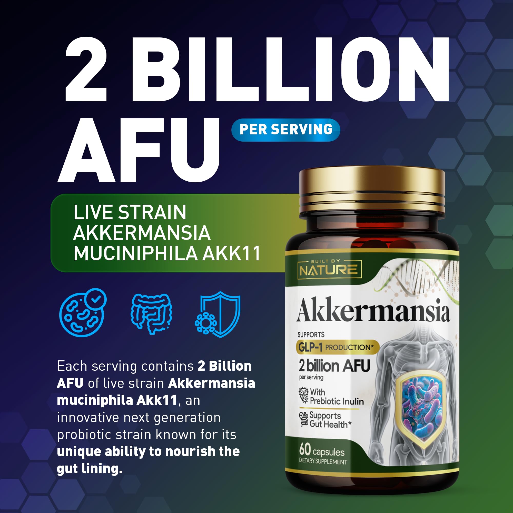 Foto 3 pulgar | Suplemento Probiótico Akkermansia Muciniphila - Venta Internacional