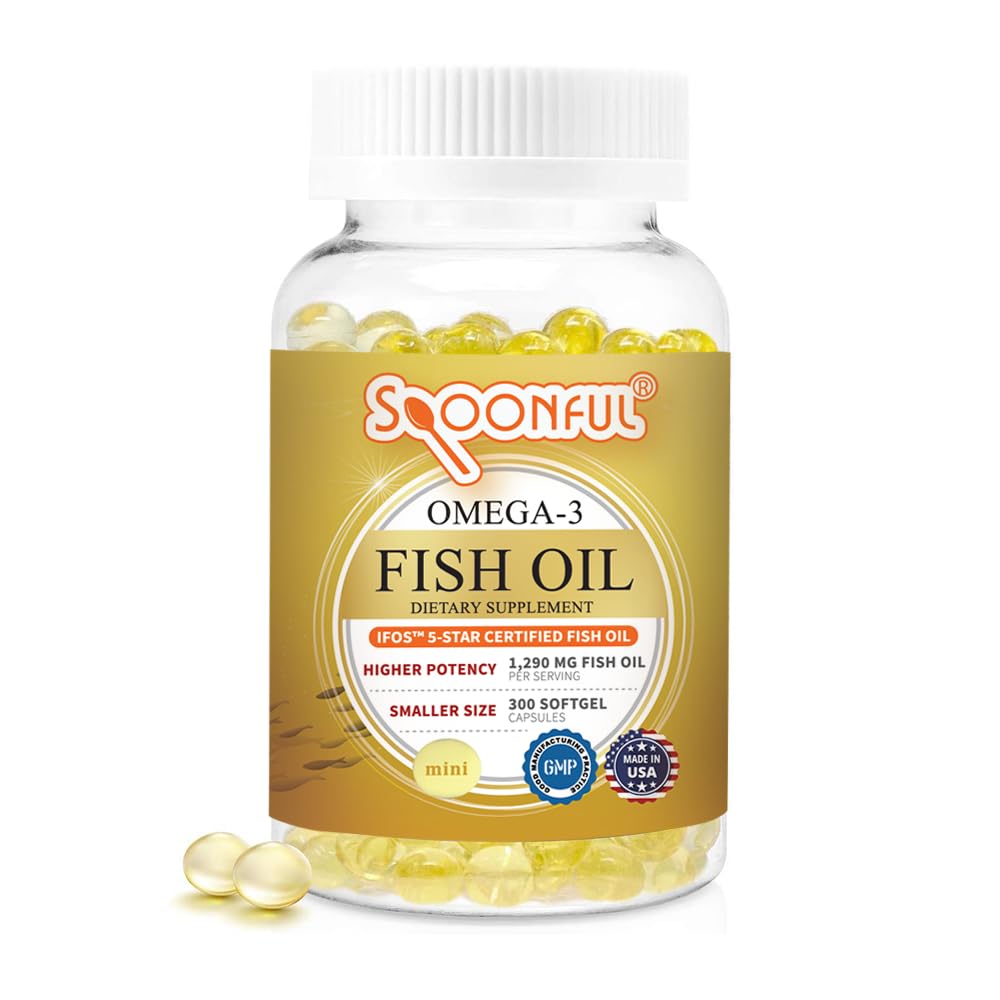 Suplemento Aceite de Pescado Mini Omega 3 300 Cápsulas Blandas - Venta Internacional