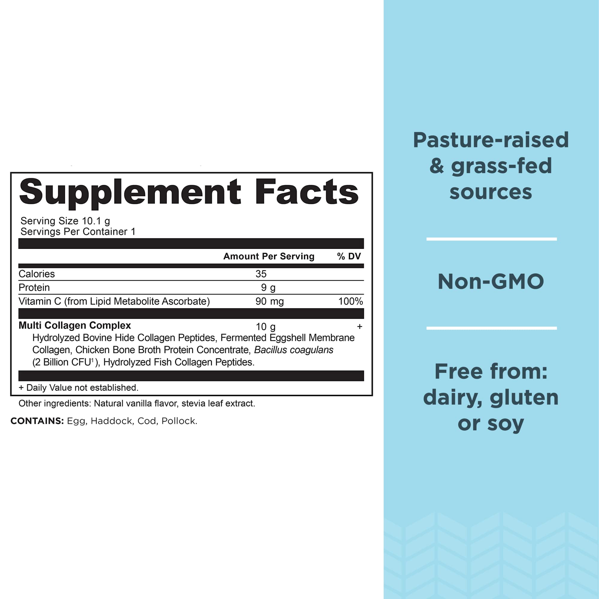Foto 2 | Colágeno en Polvo Protein Ancient Nutrition Paquete de 40 - Venta Internacional