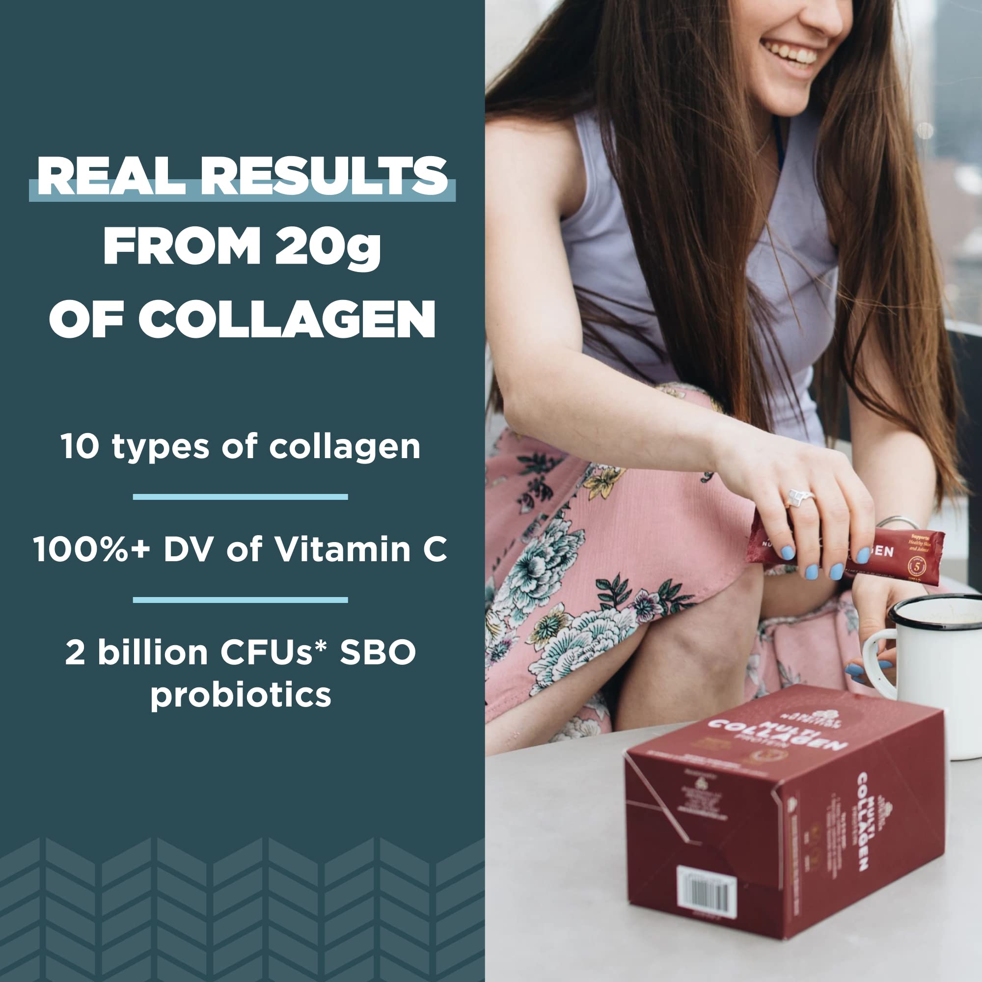 Foto 4 pulgar | Colágeno en Polvo Protein Ancient Nutrition Paquete de 40 - Venta Internacional