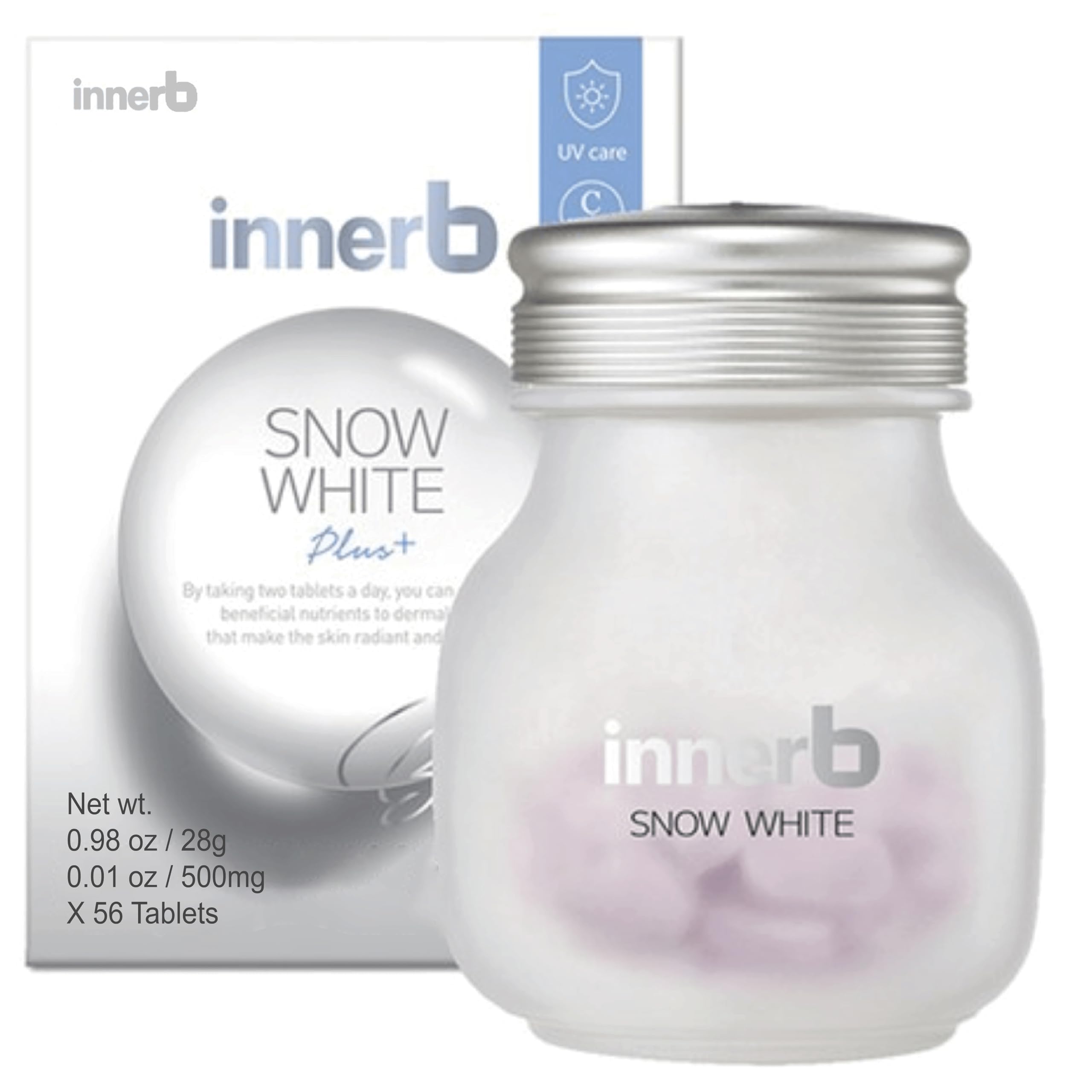 Foto 2 pulgar | Suplemento Cj Wellcare Innerb Snow White de 56 Tabletas-Venta Internacional