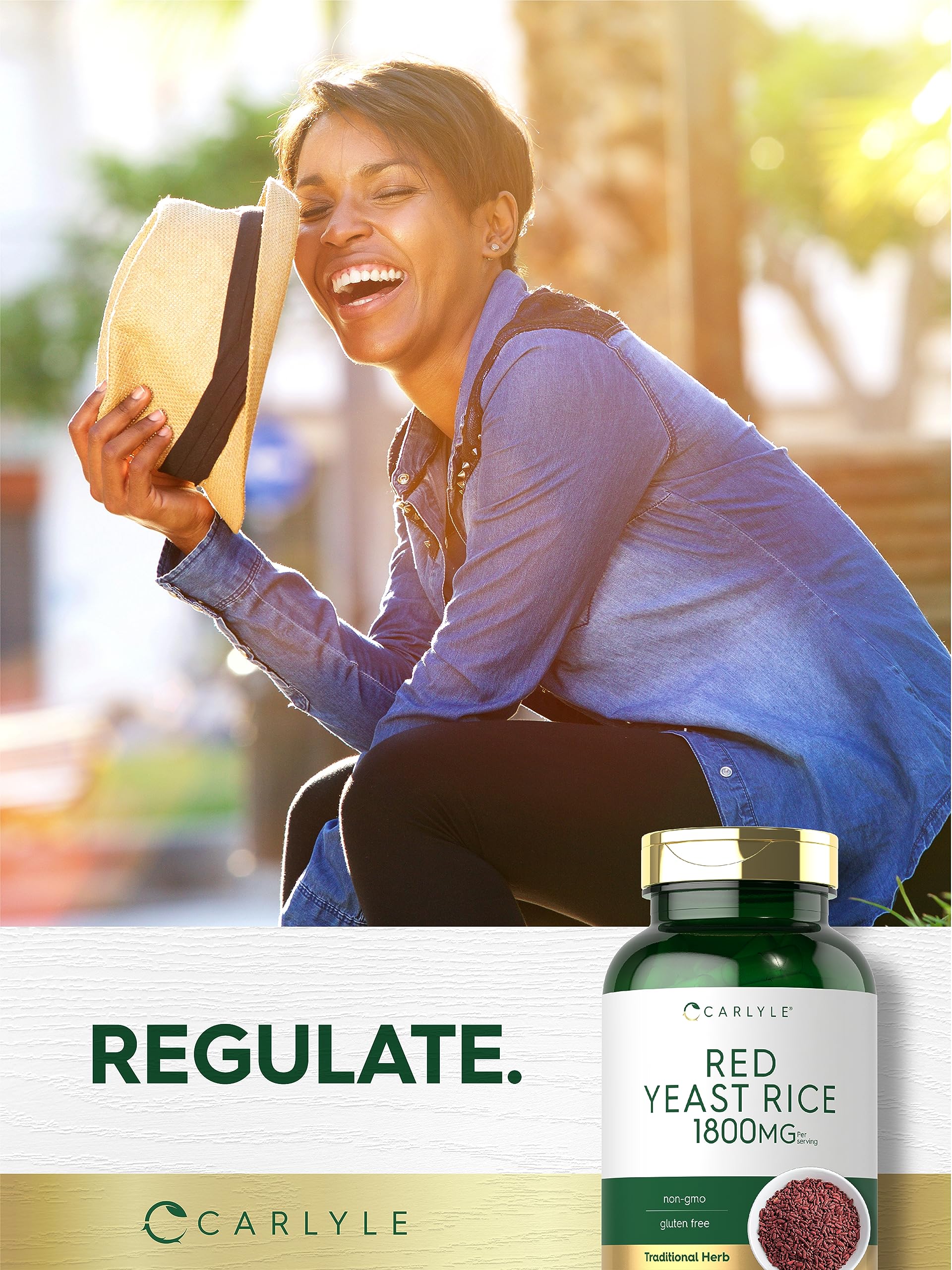 Foto 6 | Suplemento Carlyle Red Yeast Rice 250 Cápsulas Sin Ogm Y Sin Gluten - Venta Internacional.