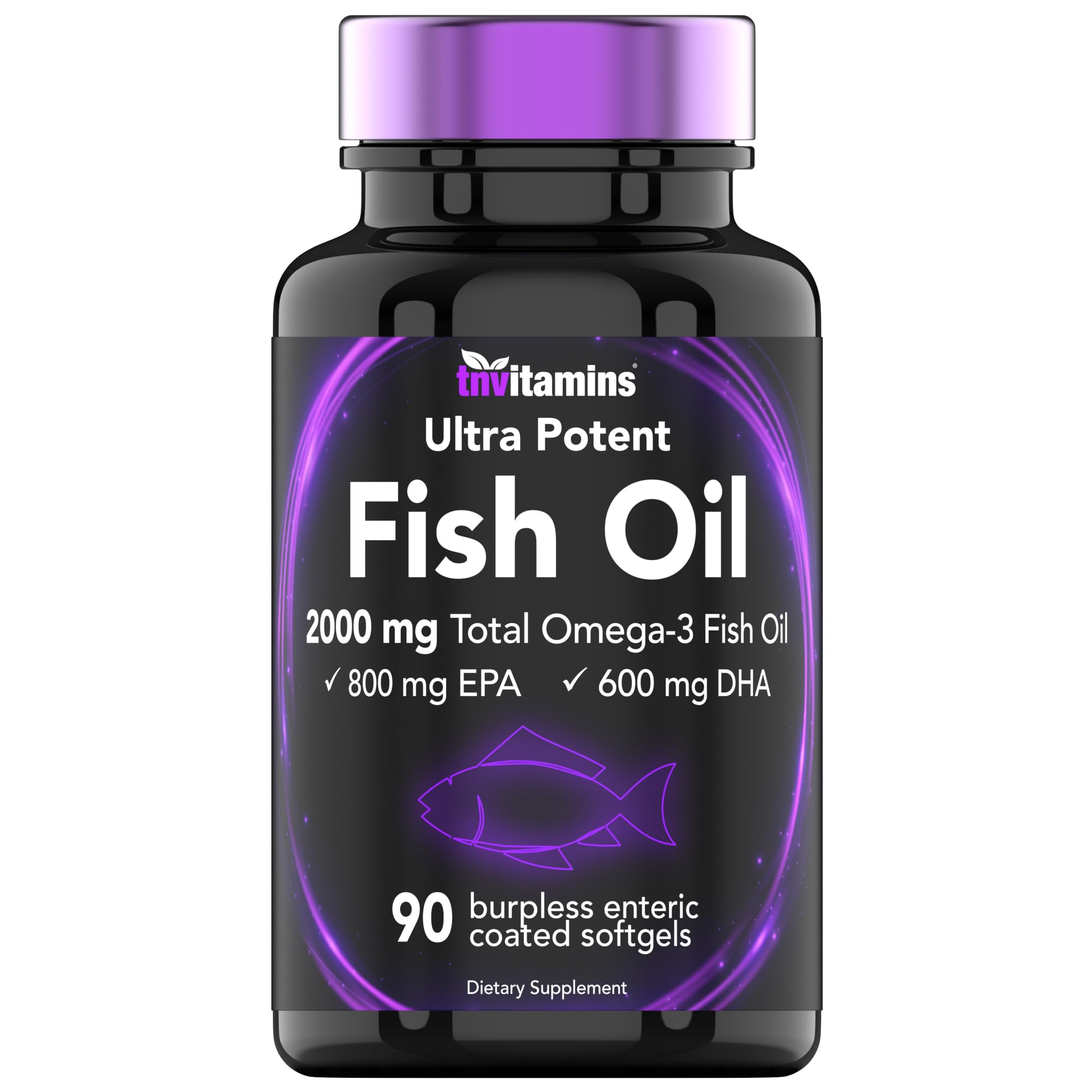 Suplemento Vitamínico de Aceite de Pescado Omega 3 2000 mg - Venta Internacional