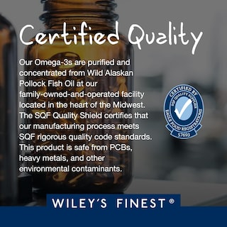 Foto 6 | Suplemento Wiley's Finest Wild Fish Oil Peak Epa 60 Tabletas- Venta Internacional.