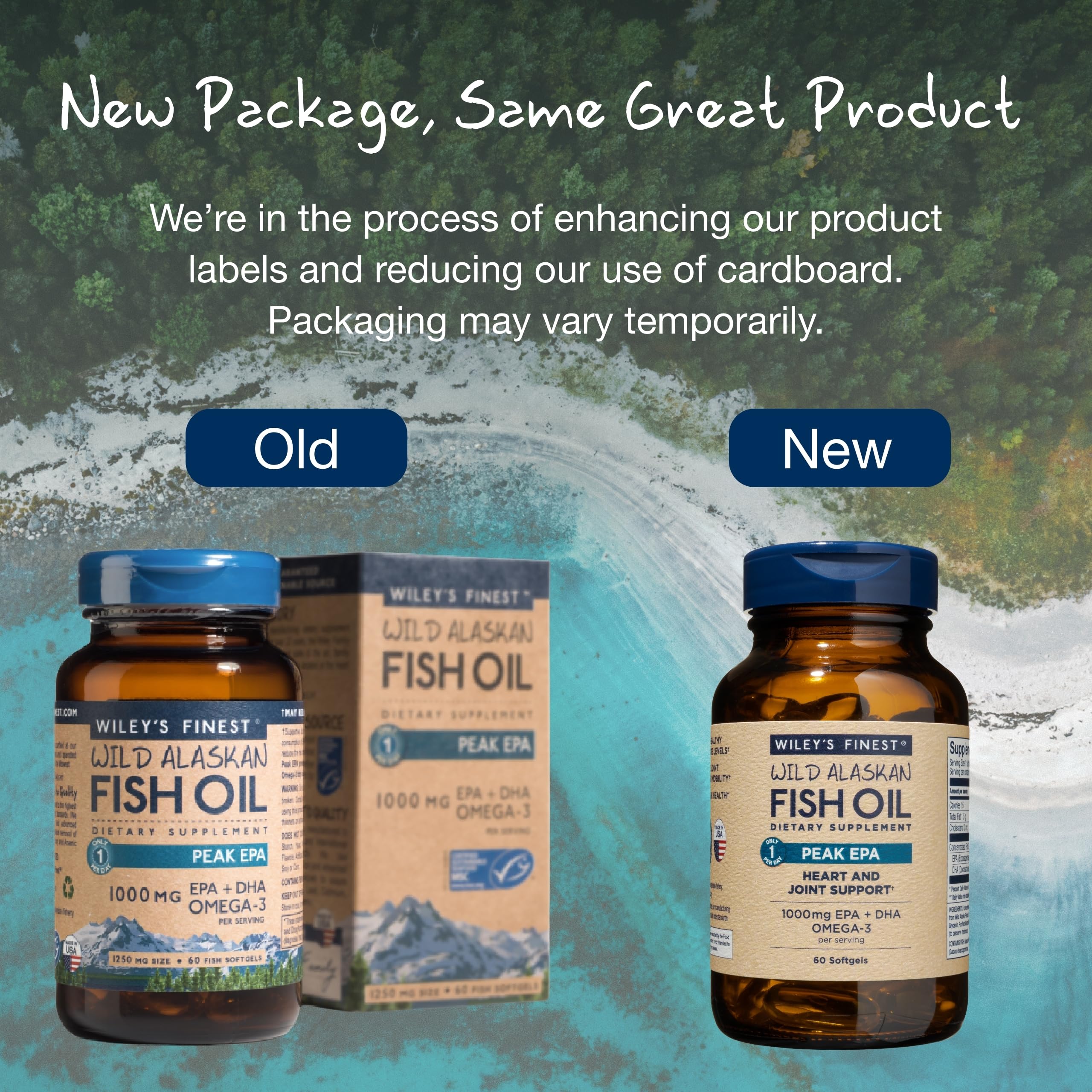 Foto 8 pulgar | Suplemento Wiley's Finest Wild Fish Oil Peak Epa 60 Tabletas- Venta Internacional.