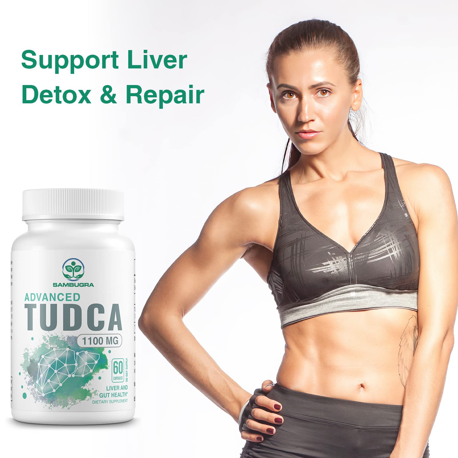 Foto 5 pulgar | Suplementos Sambugra Tudca Ultra Strength 1100 Mg - Venta Internacional