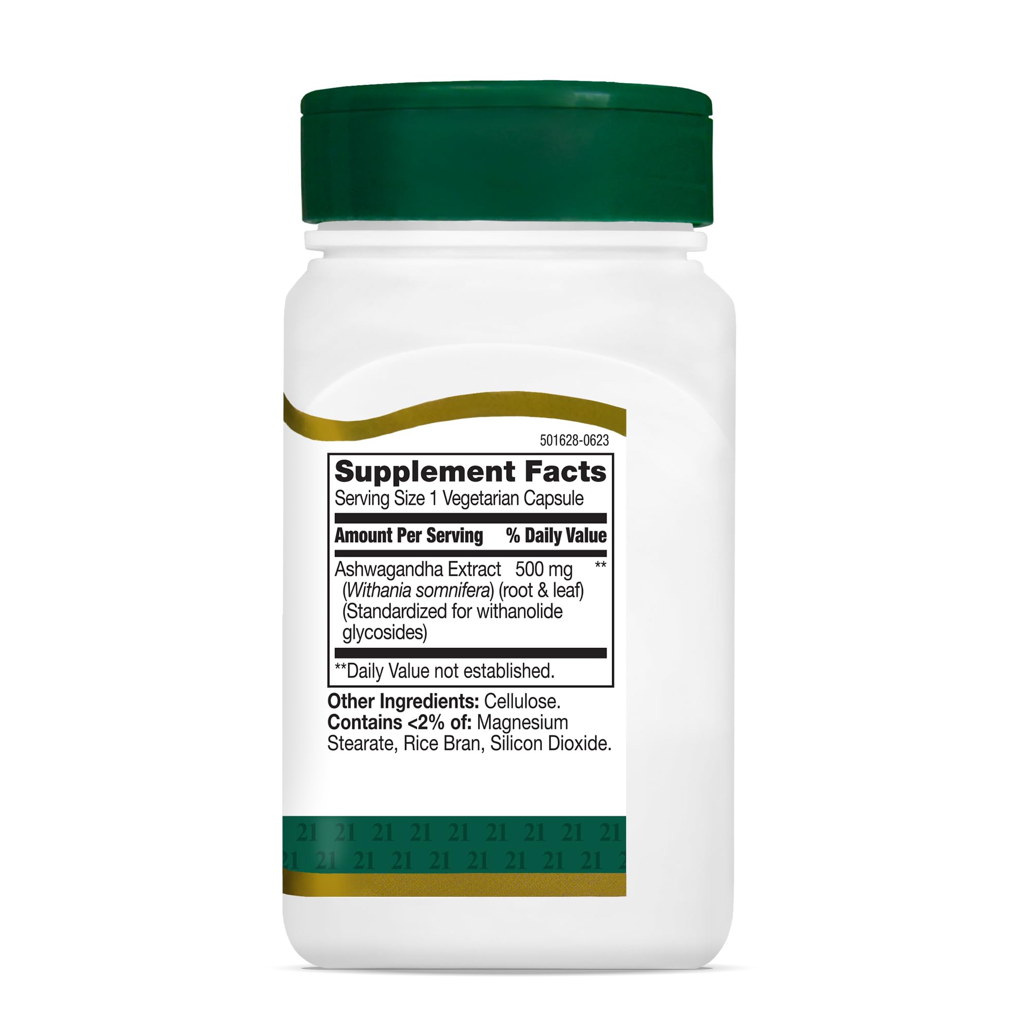 Foto 6 pulgar | Suplemento De Extracto De Ashwagandha De 21st Century Healthcare 500 Mg - Venta Internacional.