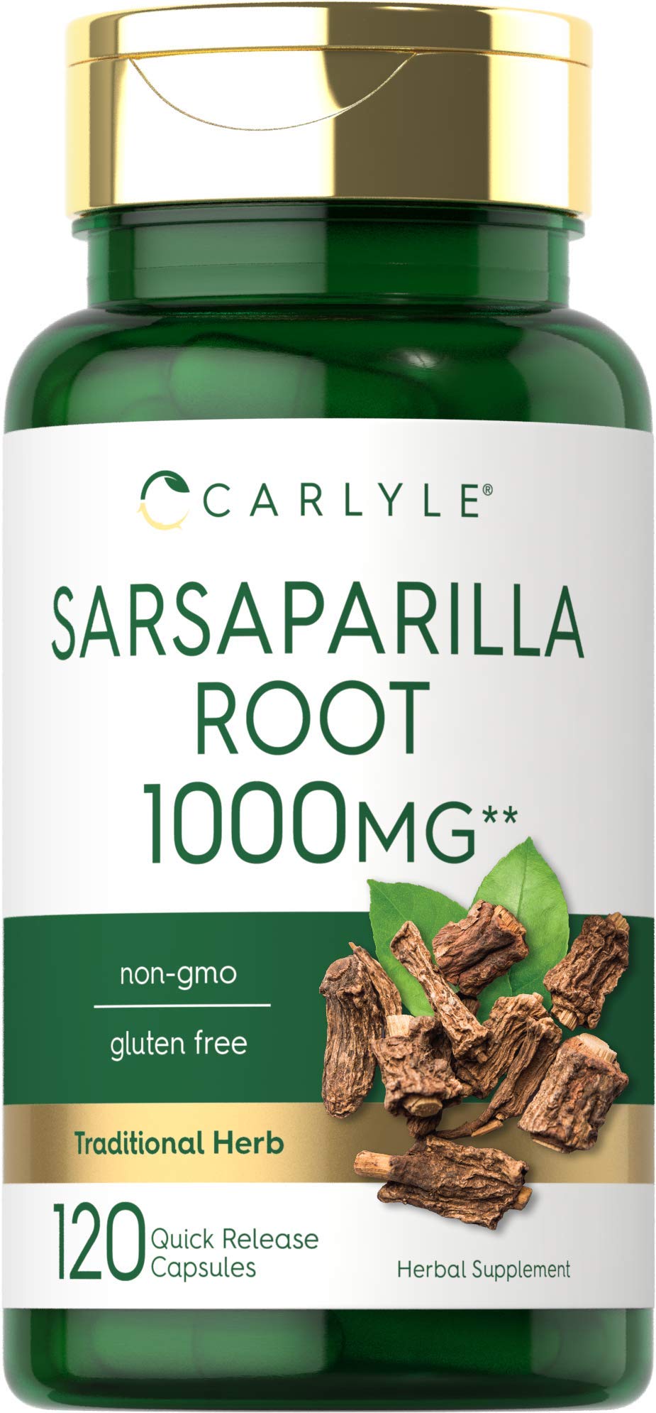 Foto 2 pulgar | Suplemento Carlyle En Cápsulas De Raíz De Zarzaparrilla, 1000 Mg, 120 Unidades - Venta Internacional.