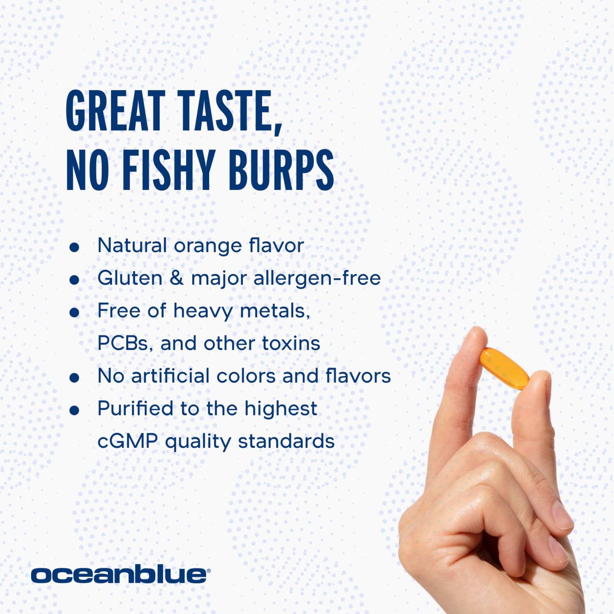 Foto 6 pulgar | Suplemento Oceanblue Omega-3 2100 Con Coq10 90 Ct X2 - Venta Internacional.