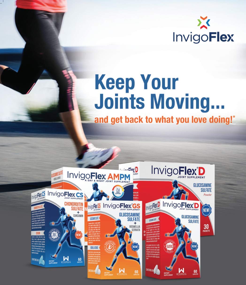 Foto 7 pulgar | Suplemento Articular Invigoflex D Con 1500 Mg De Sulfato De Glucosamina - Venta Internacional.