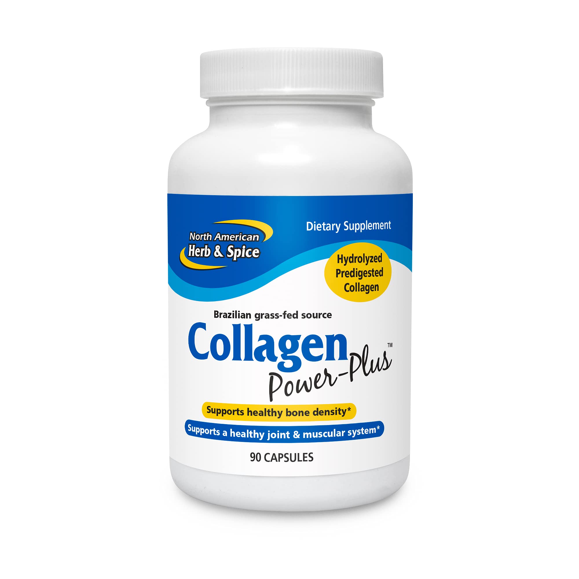 Suplemento de Colágeno North American Herb & Spice 90 Cápsulas - Venta Internacional
