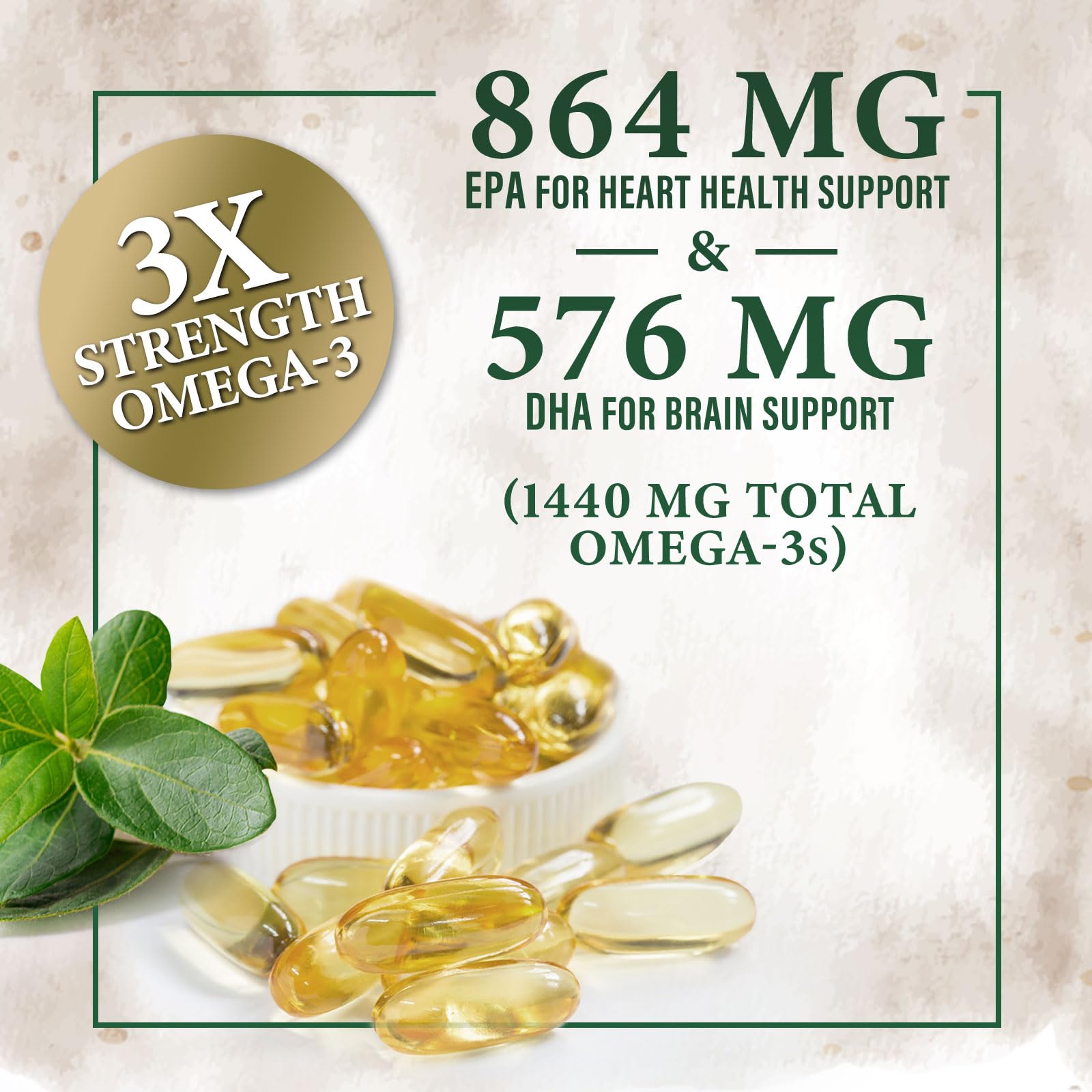 Foto 4 pulgar | Suplemento de Aceite de Pescado Nature's Peak 2400 mg Omega-3 120 Cápsulas Blandas - Venta Internacional