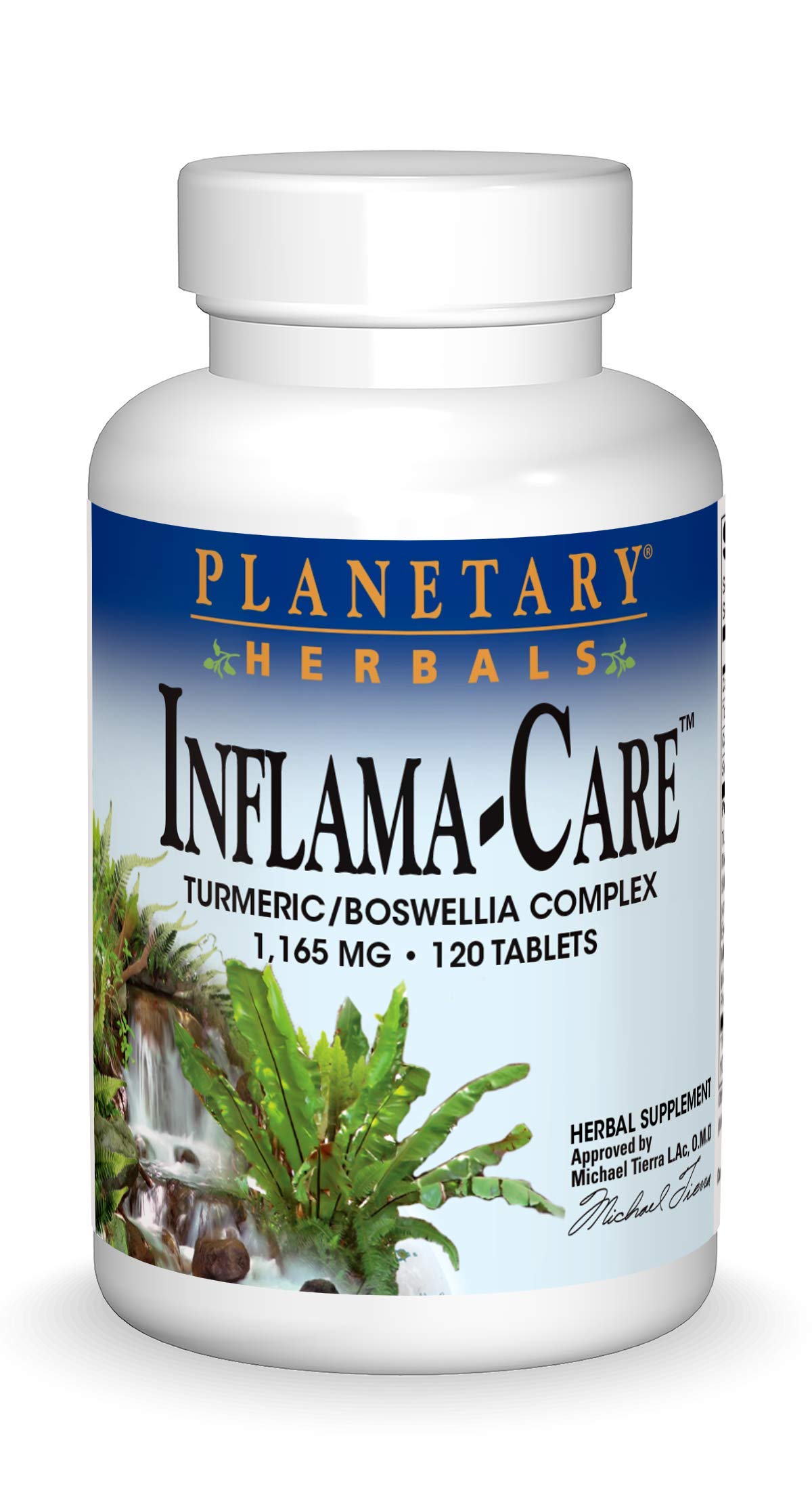 Foto 2 pulgar | Suplemento Alimenticio Planetary Herbals Inflama-care 1165mg 120 Tabletas - Venta Internacional