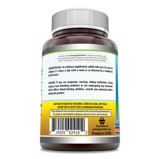 Foto 3 | Suplemento Amazing Omega Triple Strength de Aceite de Pescado 1360 mg - Venta Internacional