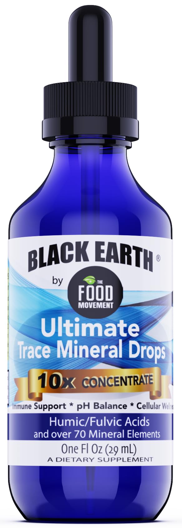 Foto 2 pulgar | Suplemento The Food Movement Co. Black Earth Ultimate 30 Ml - Venta Internacional.
