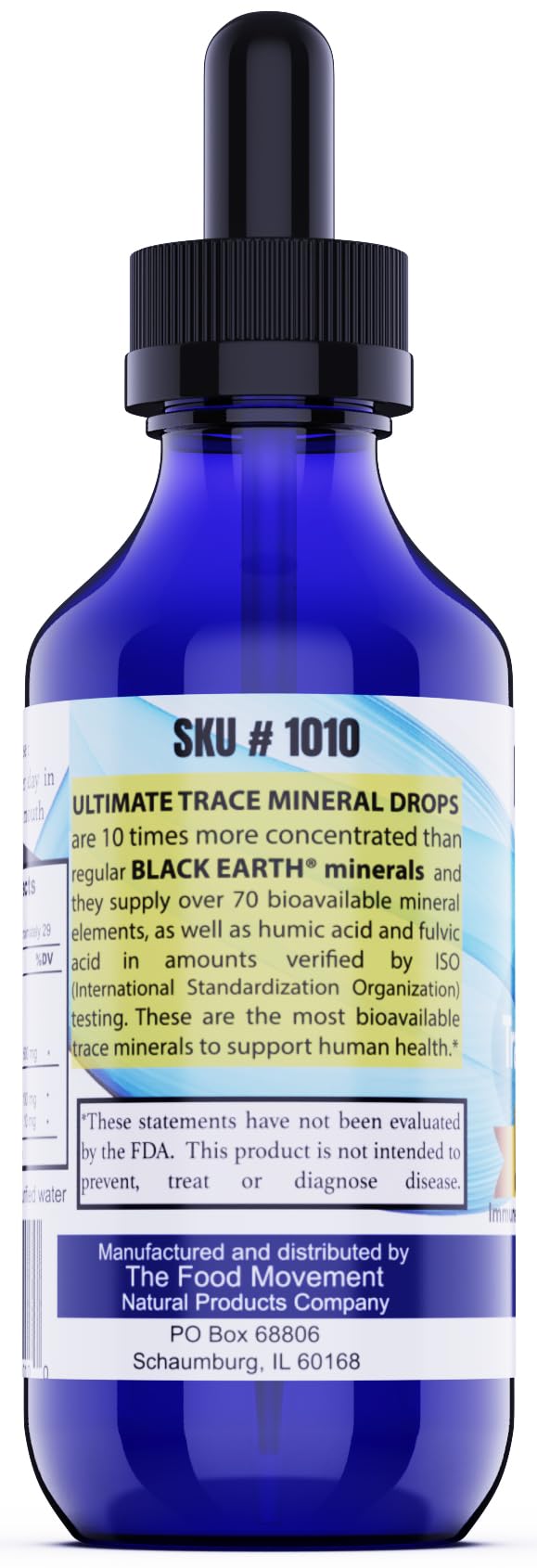 Foto 4 pulgar | Suplemento The Food Movement Co. Black Earth Ultimate 30 Ml - Venta Internacional.