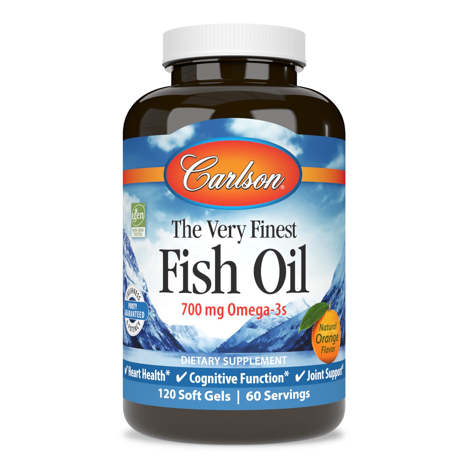 Foto 5 | Suplemento de Aceite de Pescado Carlson The Very Finest 700 mg 120 Cápsulas Blandas - Venta Internacional