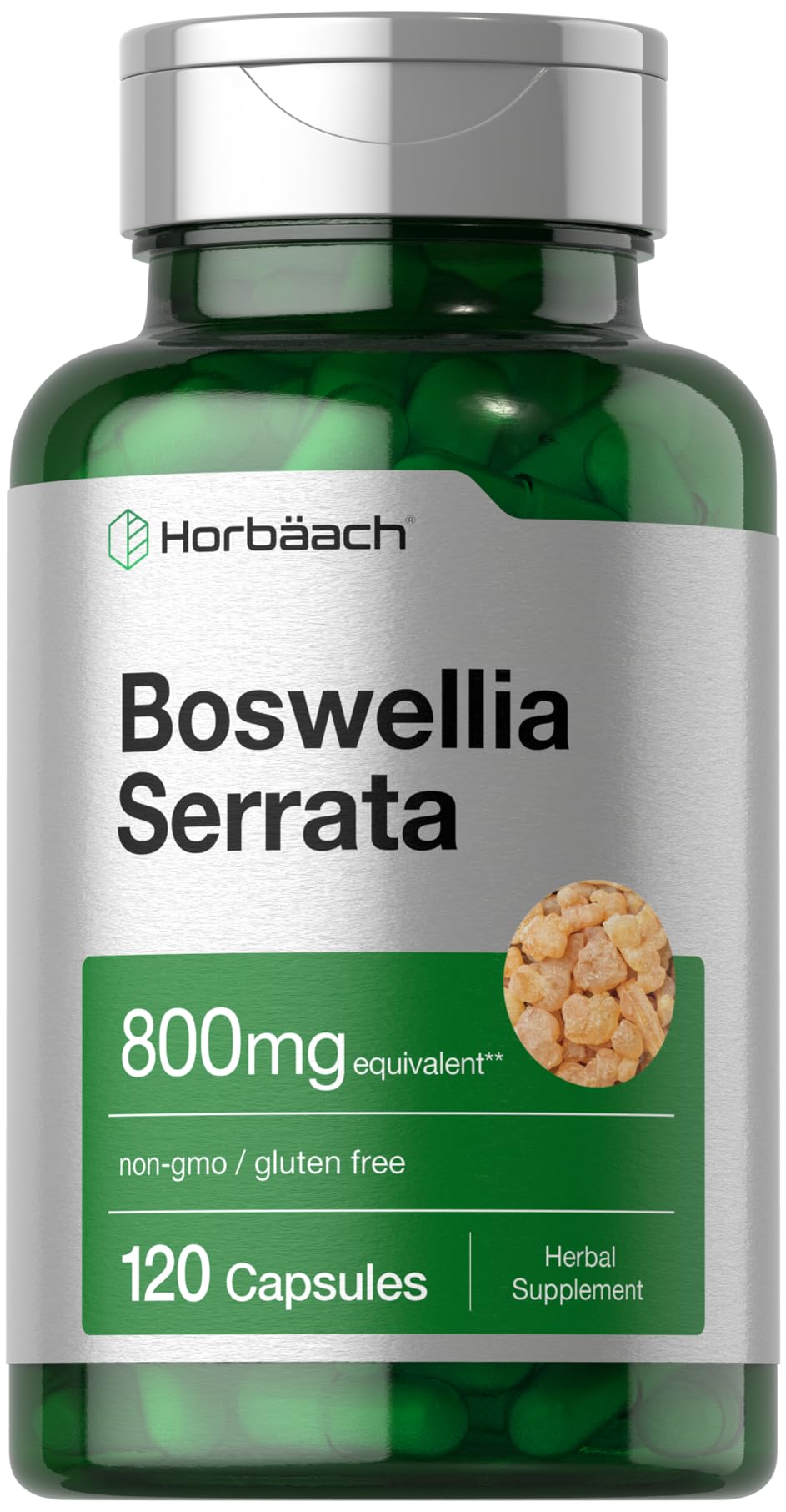 Foto 2 pulgar | Suplemento De Extracto De Boswellia Serrata De Horbäach 800 Mg 120 Cápsulas - Venta Internacional.