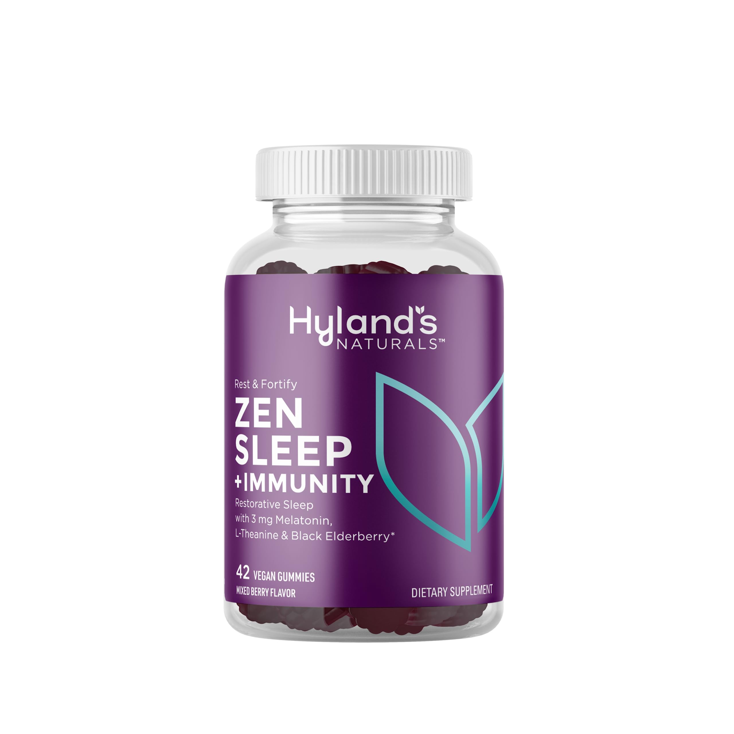 Foto 2 pulgar | Gomitas Hyland's Rest & Fortify Zen Sleep Aid + Immune 42 - Venta Internacional.