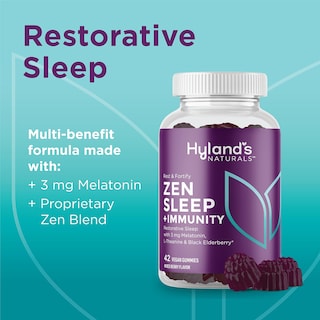 Foto 6 | Gomitas Hyland's Rest & Fortify Zen Sleep Aid + Immune 42 - Venta Internacional.