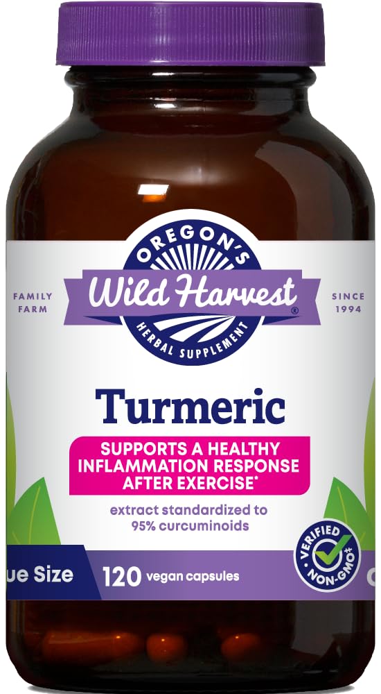 Foto 1 | Cápsulas de Cúrcuma Oregon's Wild Harvest 120 Unidades -Venta Internacional