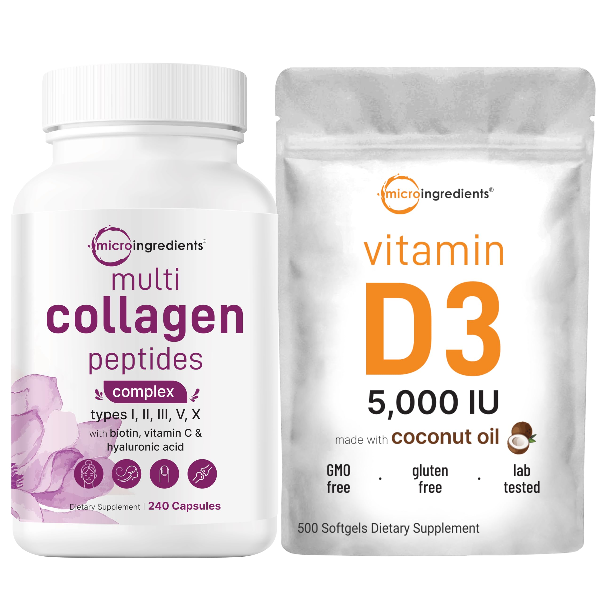 Foto 2 | Suplemento de Microingredientes Multicolágeno y Vitamina D3 - Venta Internacional