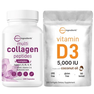 Foto 2 | Suplemento de Microingredientes Multicolágeno y Vitamina D3 - Venta Internacional