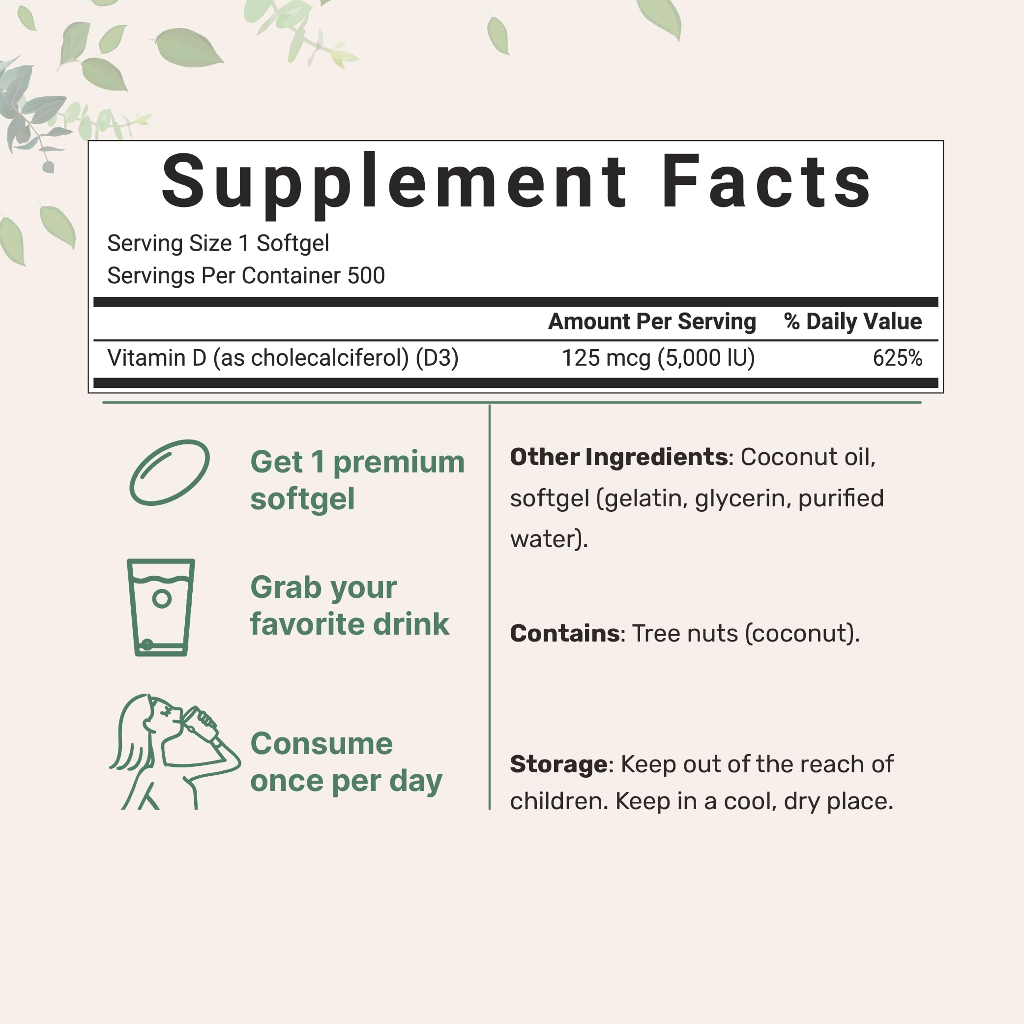 Foto 7 pulgar | Suplemento de Microingredientes Multicolágeno y Vitamina D3 - Venta Internacional