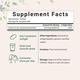 Foto 6 | Suplemento de Microingredientes Multicolágeno y Vitamina D3 - Venta Internacional