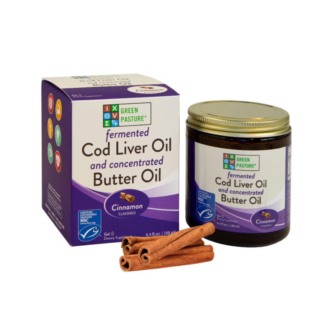 Suplemento De Aceite De Mantequilla De Pastura Verde/aceite De Hígado De Bacalao Fermentado - Venta Internacional.