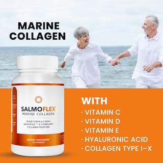 Foto 2 | Suplemento Vitasei Salmoflex Colágeno Marino 60 Cápsulas - Venta Internacional