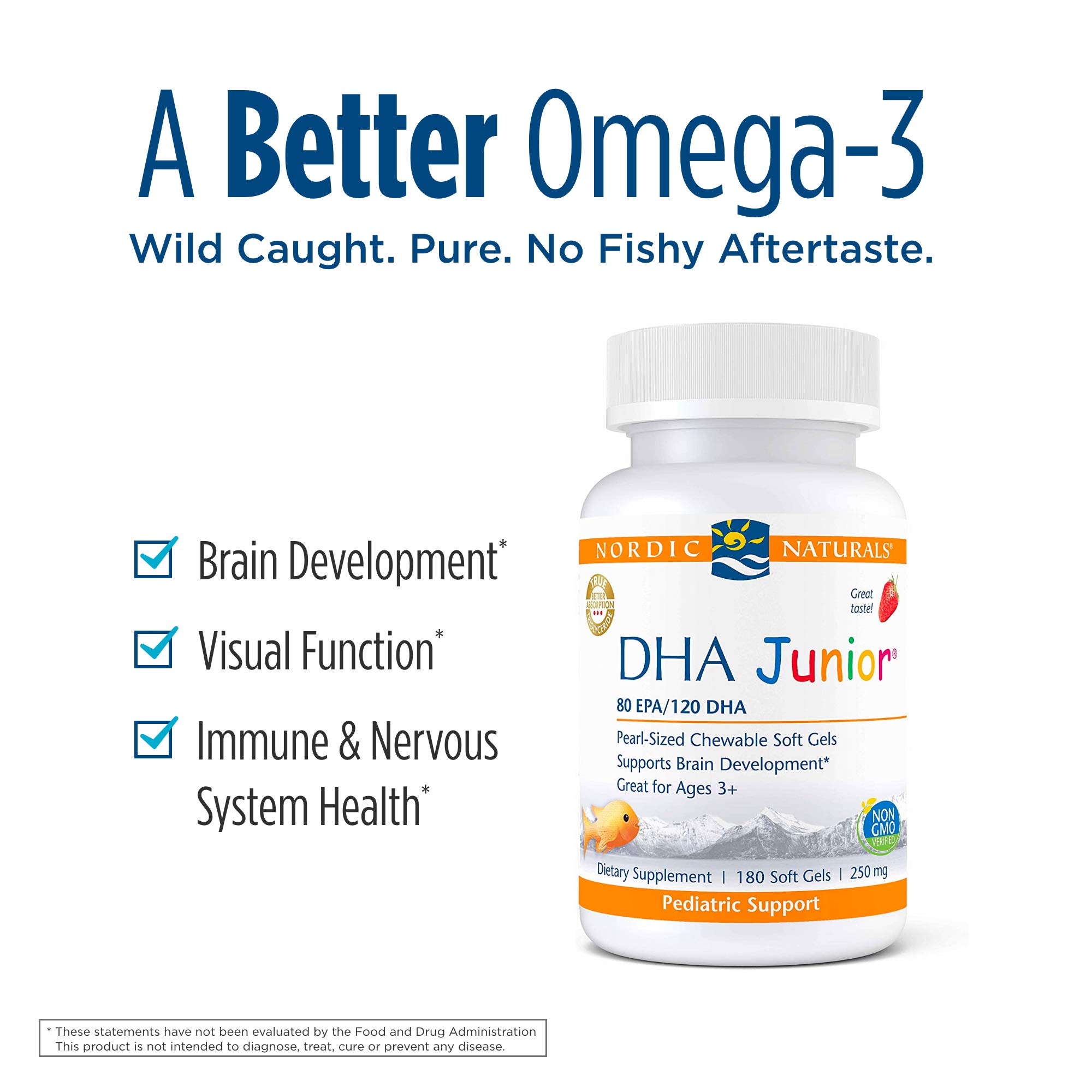 Foto 4 pulgar | Suplemento Nordic Naturals Pro Dha Junior 180 Cápsulas Blandas - Venta Internacional.