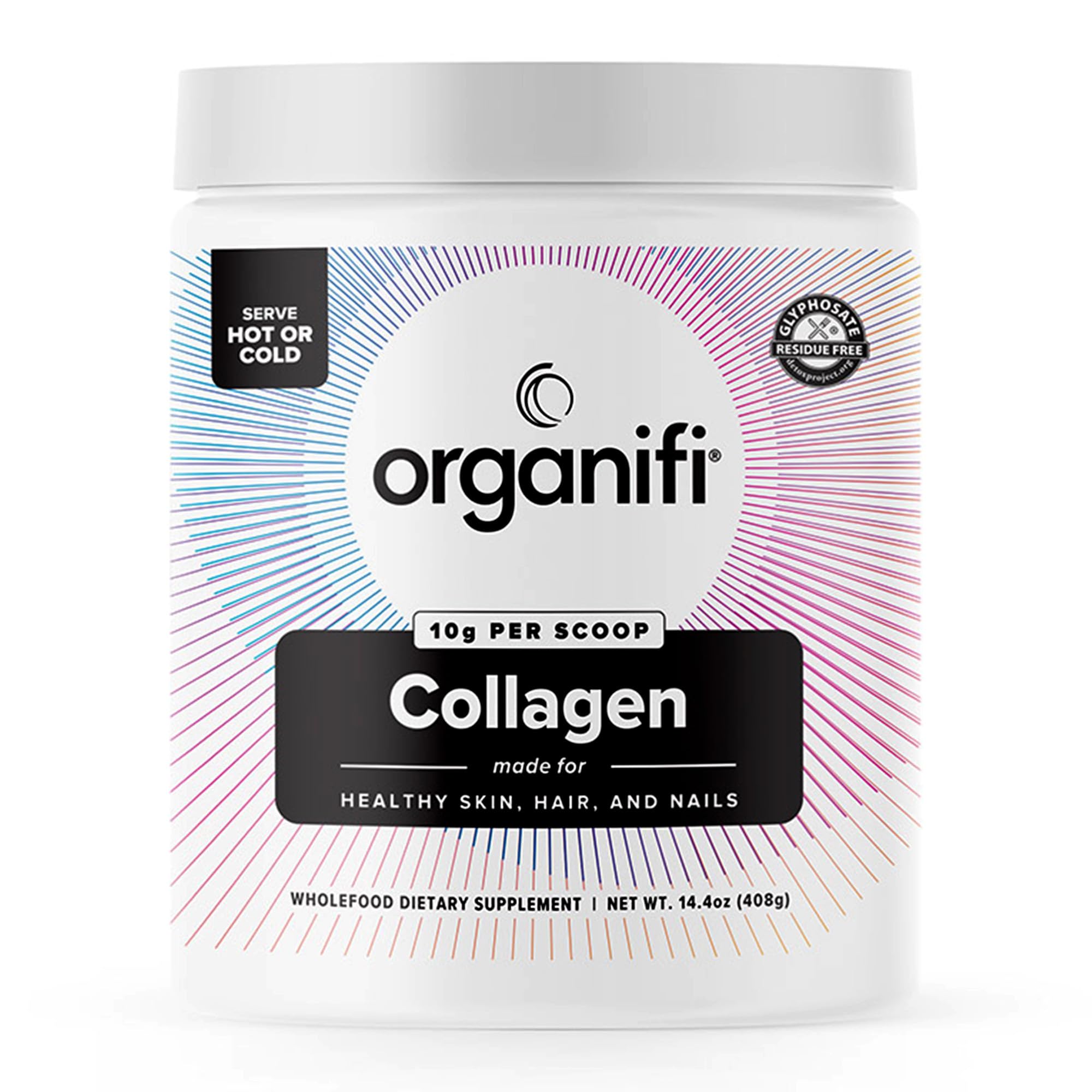 Suplemento Organifi De Colágeno En Polvo, 30 Porciones, Sin Sabor - Venta Internacional.