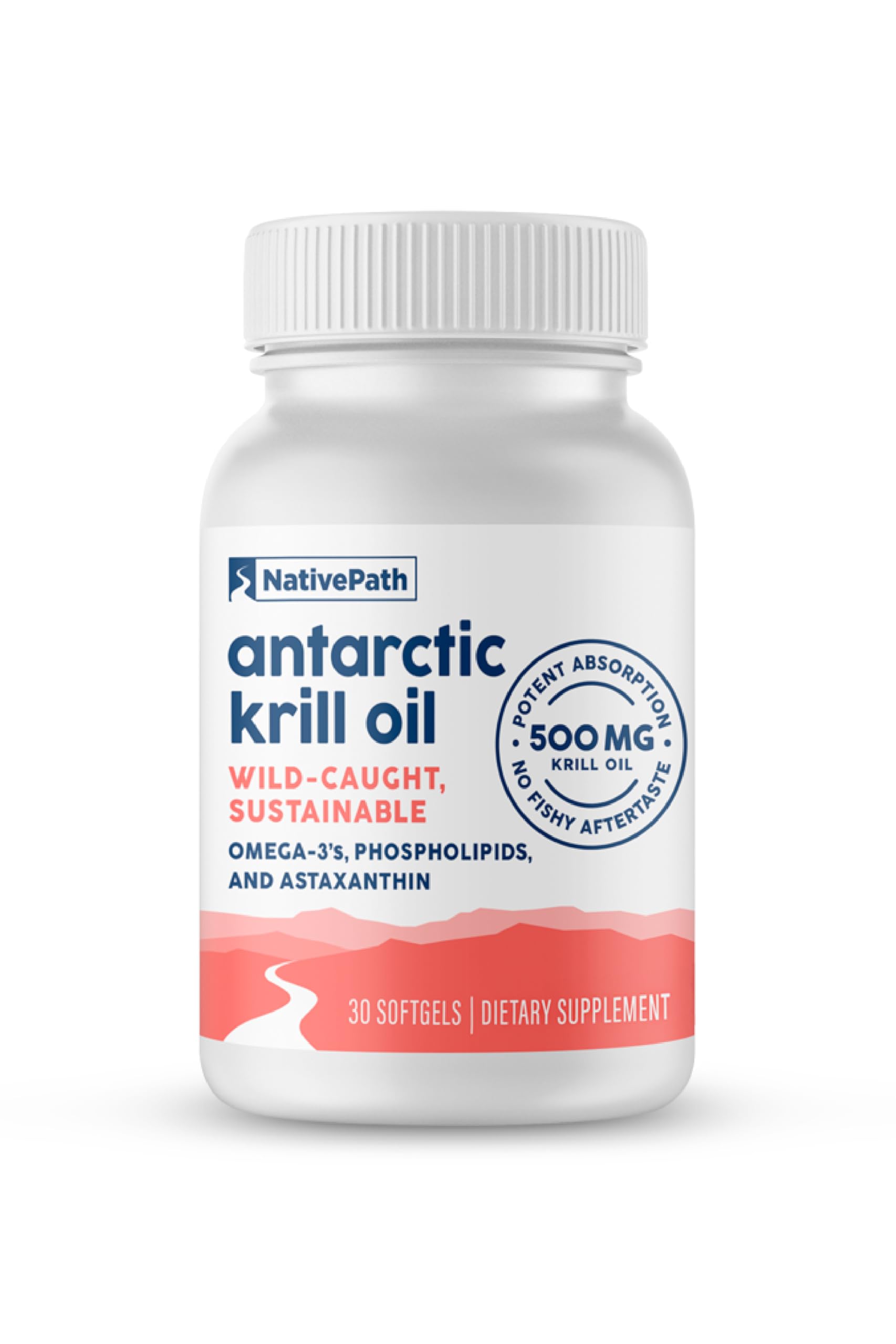 Foto 2 pulgar | Complemente El Suministro De Aceite De Krill Antártico De Nativepath Para 30 Días - Venta Internacional.