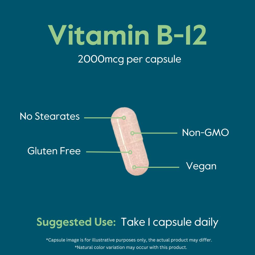 Foto 7 pulgar | Vitamina B12 Bestvite Metilcobalamina 2000 Mcg 240 Cápsulas - Venta Internacional.