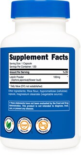 Foto 5 | Suplemento Nutricost Luteolina 100 Mg 120 Cápsulas - Venta Internacional.