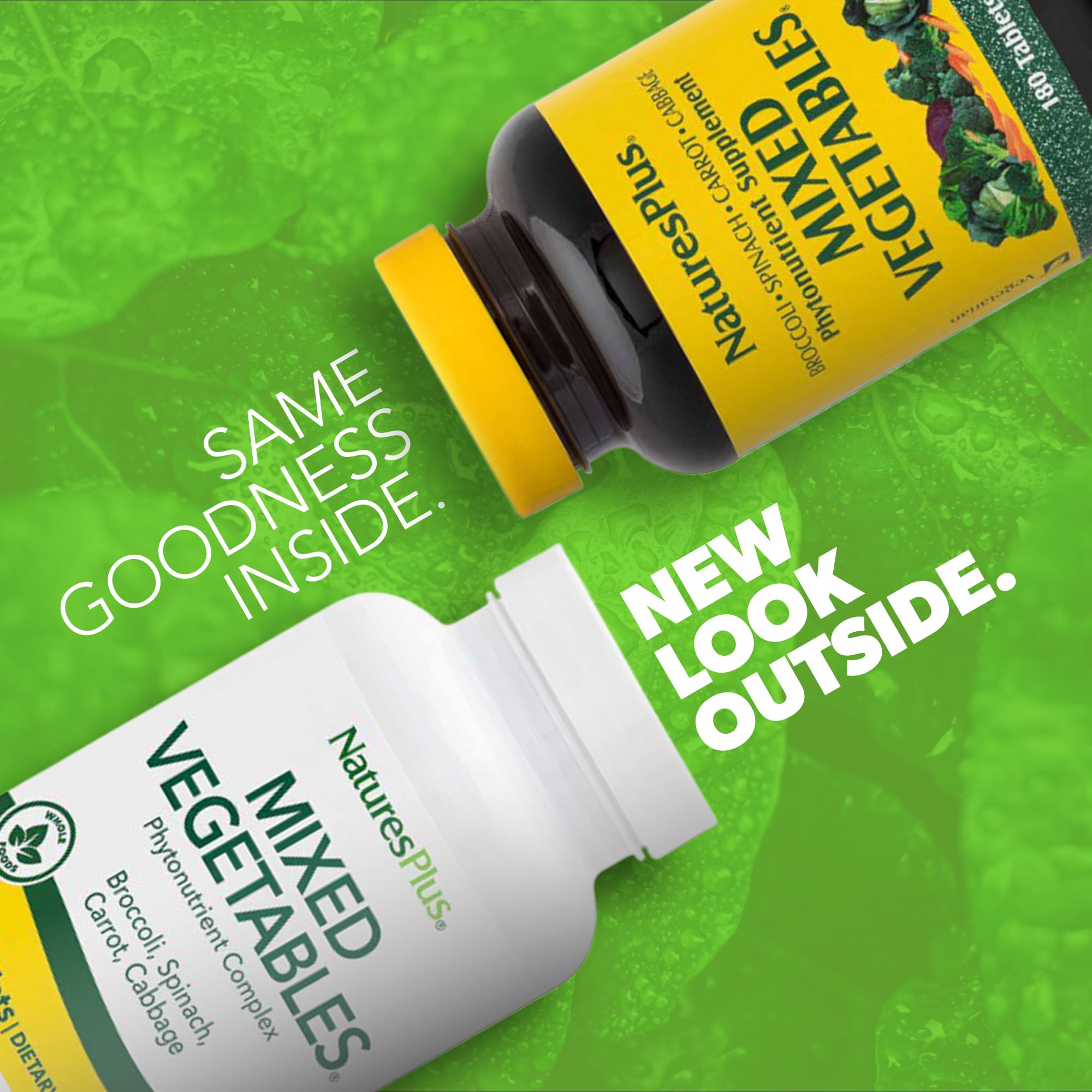 Foto 2 | Suplemento Natures Plus De Verduras Mixtas 180 Tabletas X 2 - Venta Internacional.