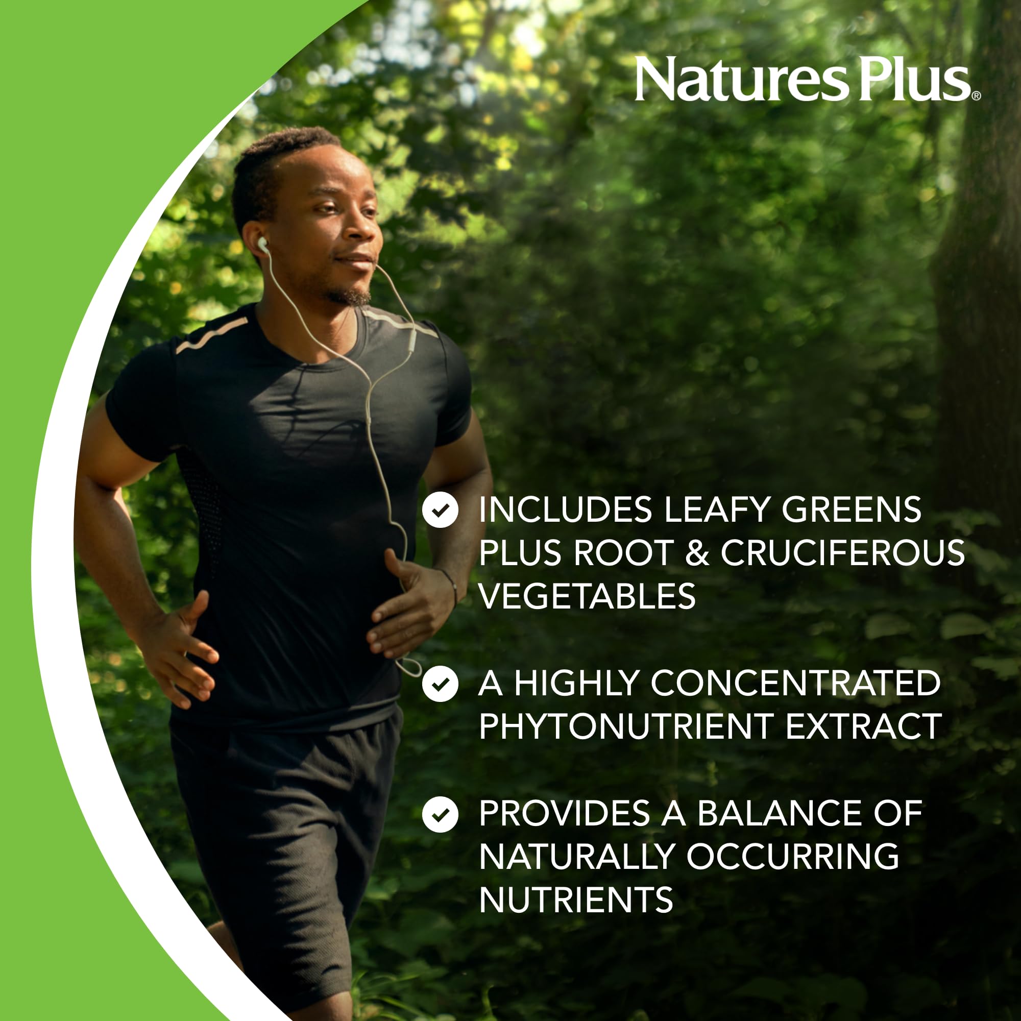 Foto 4 | Suplemento Natures Plus De Verduras Mixtas 180 Tabletas X 2 - Venta Internacional.