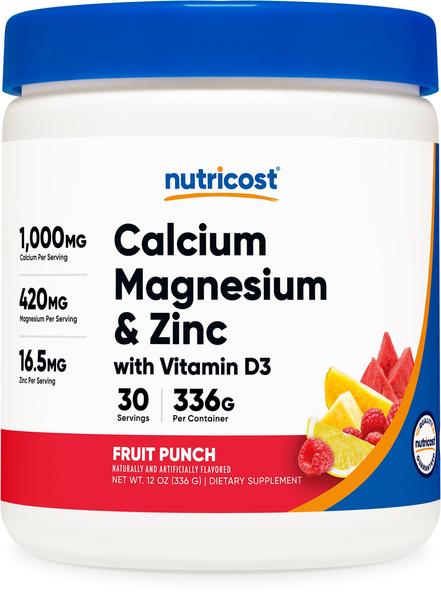 Foto 2 pulgar | Suplemento Nutricost De Calcio, Magnesio Y Zinc Con Vitamina D3 - Venta Internacional.