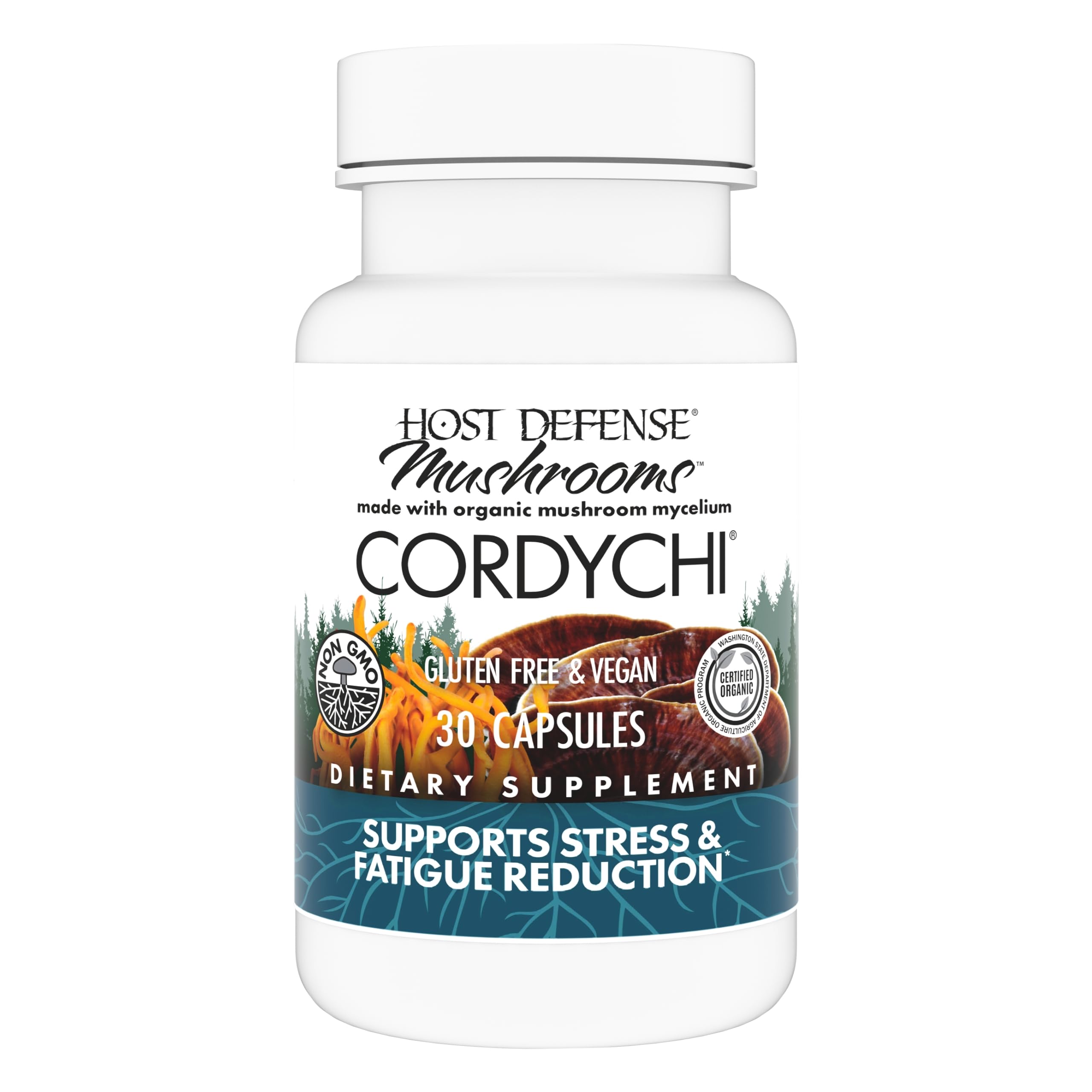 Foto 2 pulgar | Cápsulas Supplement Host Defense Cordychi 30 Cápsulas - Venta Internacional